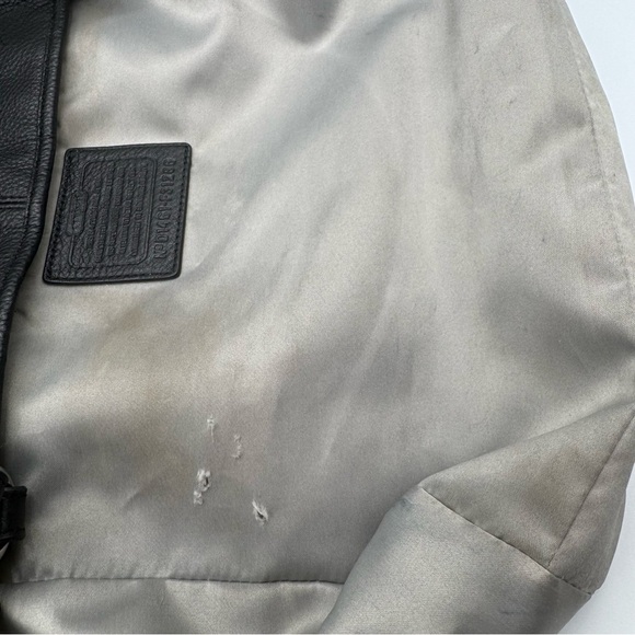 Coach Black Park Leather Carrie Tote | Good Used Condition - Picture 17 of 17